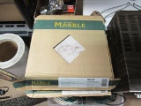 2 Boxes of Marble Tiles . NO SHIPPING