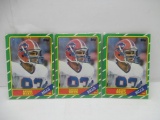 3 Card Lot of 1986 Topps ANDRE REED Bills ROOKIE Football Cards