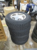 Astro Tires and Wheels 225/75/15. NO SHIPPING