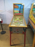 1958 Williams Gusher Auto Themed Pinball Machine. Works Great.