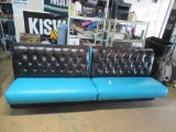 Pair of Vintage Diner Booth Bench Seats