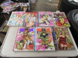7 Adult Japanese Comic Books