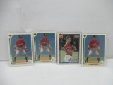 4 Card Lot of 1991 CHIPPER JONES Rookie Baseball Cards - 3 Upper Deck & 1 Topps
