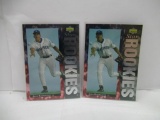 2 Card Lot of 1994 Upper Deck ALEX RODRIGUEZ Mariners ROOKIE Baseball Cards