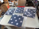 4 American Flags