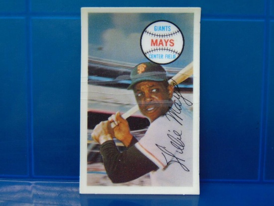 1970 Kellogg's 3-D Super Stars Baseball Card #12 Willie Mays