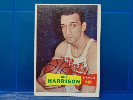 1957-58 Topps Basketball Card #63 Bob Harrison SP