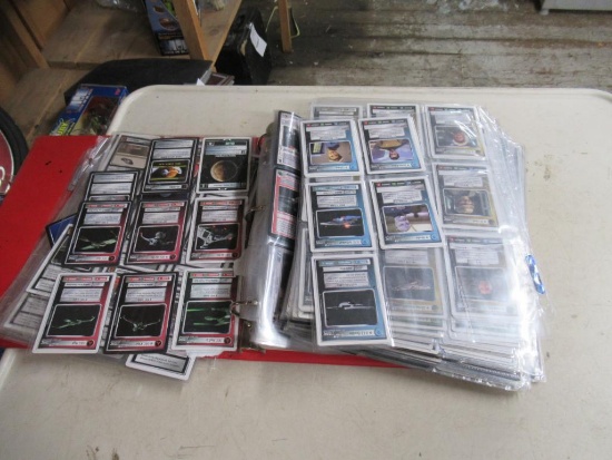 Binder of Star Trek Cards