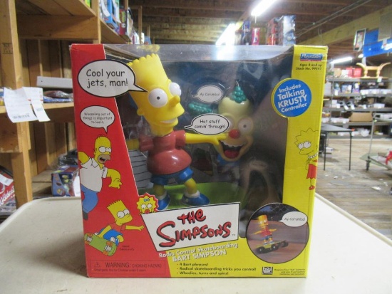 The Simpsons Radio Controlled Skateboard Bart