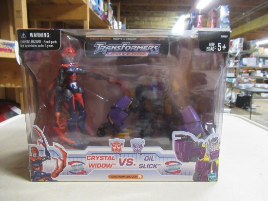 Transformers Universe Crystal Window vs Oil Slick