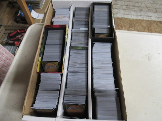 Box of Magic the Gathering Cards