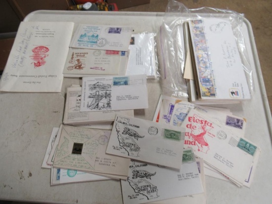 Stamps on Envelopes and more