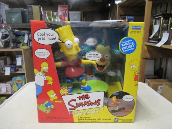 The Simpsons Radio Controlled Skateboard Bart