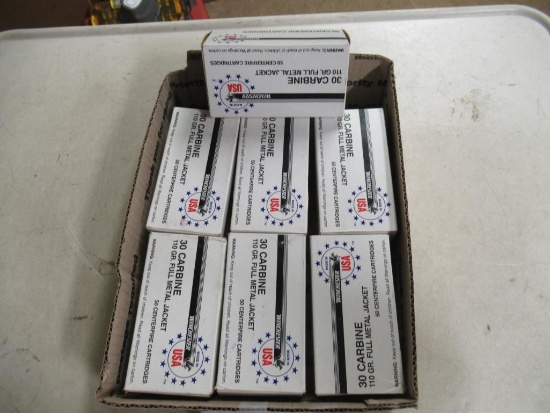30 Carbine 110gr Full Metal Jacket - 350 total