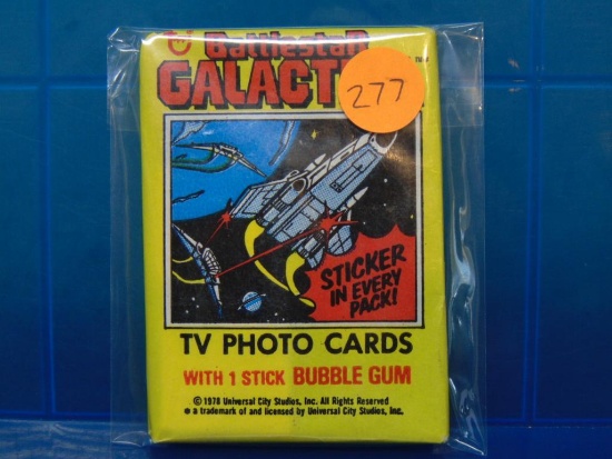 1978 Topps Battlestar Galactica Trading Cards - Sealed Wax Pack