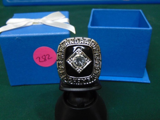 Replica Championship Ring - 1967 Oakland Raiders AFL Champions