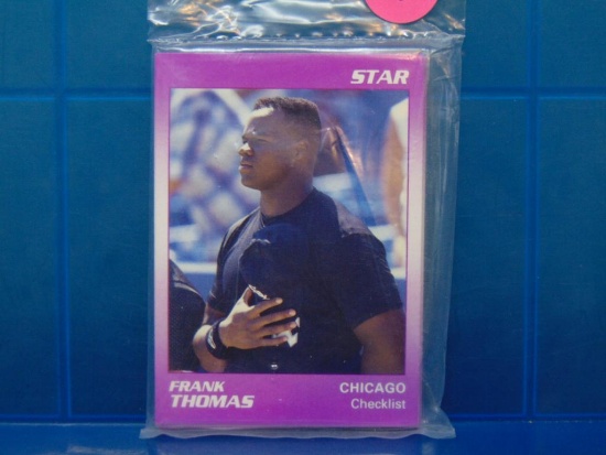1991 Star Baseball Trading Cards - Frank Thomas Set - Sealed