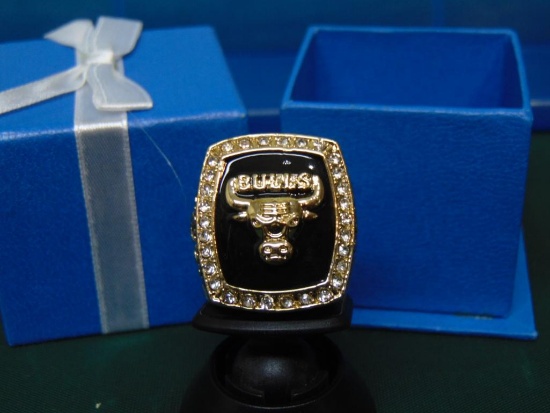 Replica NBA Championship Ring - 1990-91 Chicago Bulls