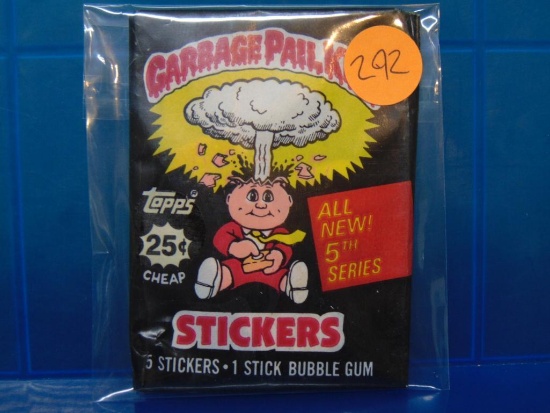 Garbage Pail Kids 5th Series Sticker Trading Cards - Sealed Wax Pack