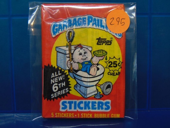 Garbage Pail Kids 6th Series Sticker Trading Cards - Sealed Wax Pack