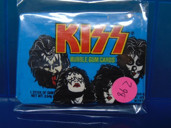 1978 Topps KISS Trading Cards - Sealed Wax Pack