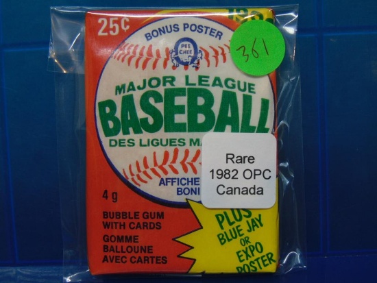 1982 Topps Baseball Cards - Sealed Wax Pack