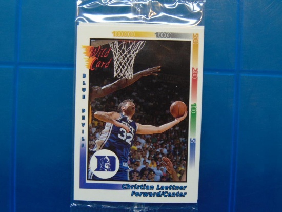 1992 Wild Card NCAA Basketball - Sealed Pack