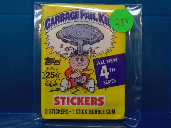 Garbage Pail Kids 4th Series Sticker Trading Cards - Sealed Wax Pack