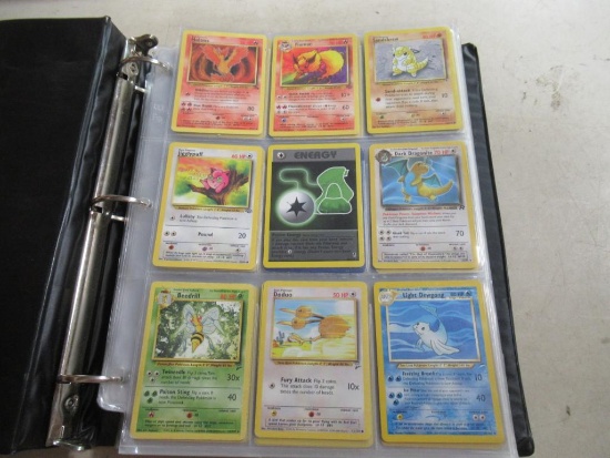 Binder of Pokemon Cards