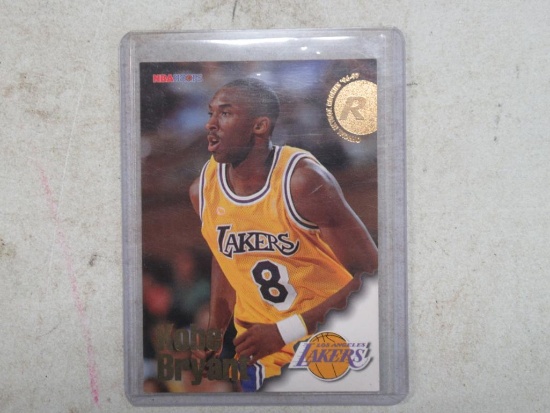 1996-97 Hoops #281 Kobe Bryant Lakers Rookie Basketball Card