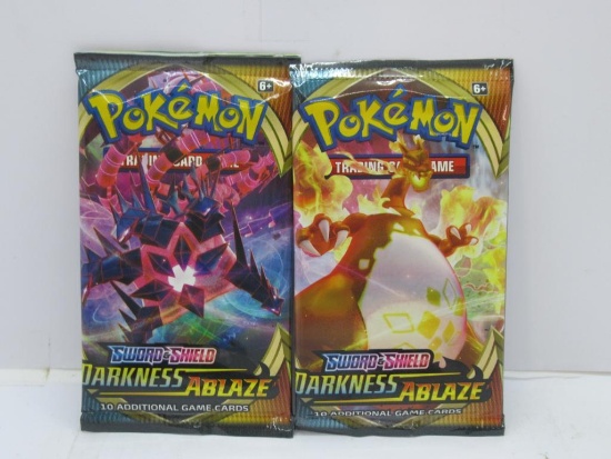 NEW HOT PRODUCT Sealed Pokemon Darkness Ablaze 2 Count 10-Card Pack Lot