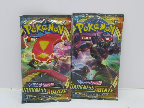 NEW HOT PRODUCT Sealed Pokemon Darkness Ablaze 2 Count 10-Card Pack Lot