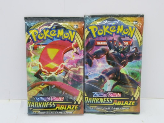 NEW HOT PRODUCT Sealed Pokemon Darkness Ablaze 2 Count 10-Card Pack Lot