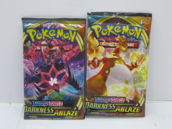 NEW HOT PRODUCT Sealed Pokemon Darkness Ablaze 2 Count 10-Card Pack Lot