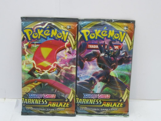 NEW HOT PRODUCT Sealed Pokemon Darkness Ablaze 2 Count 10-Card Pack Lot