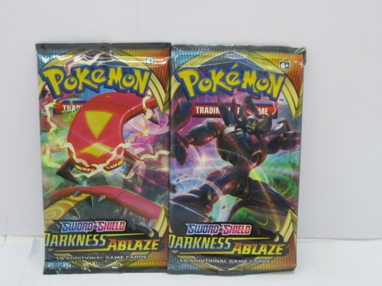 NEW HOT PRODUCT Sealed Pokemon Darkness Ablaze 2 Count 10-Card Pack Lot