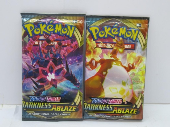 NEW HOT PRODUCT Sealed Pokemon Darkness Ablaze 2 Count 10-Card Pack Lot