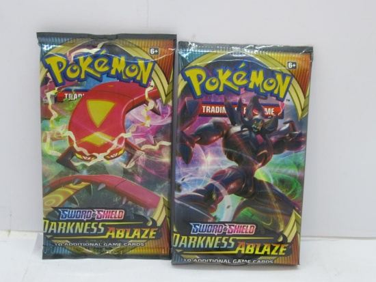 NEW HOT PRODUCT Sealed Pokemon Darkness Ablaze 2 Count 10-Card Pack Lot