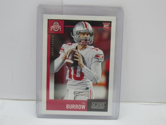 2020 Score #438 Joe Burrow Bengals Rookie Football Card - HOT NEW STAR!