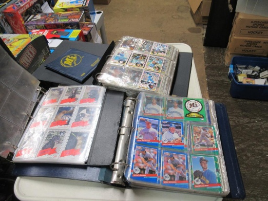 3 Binder of Sports Cards - Seattle Mariners
