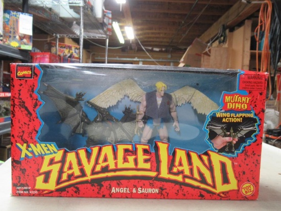 X-Men Savage Land Angel and Sauron