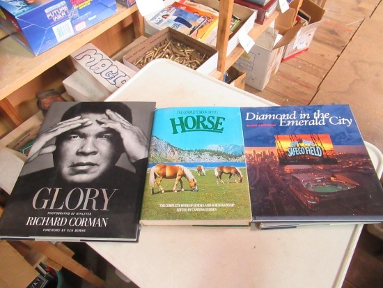Vintage Hard Books, Sports and more