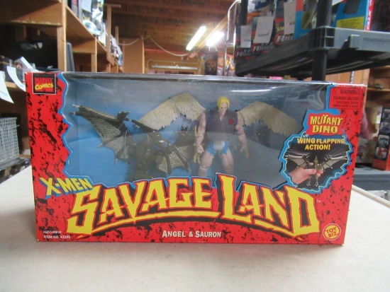 X-Men Savage Land Angel and Sauron