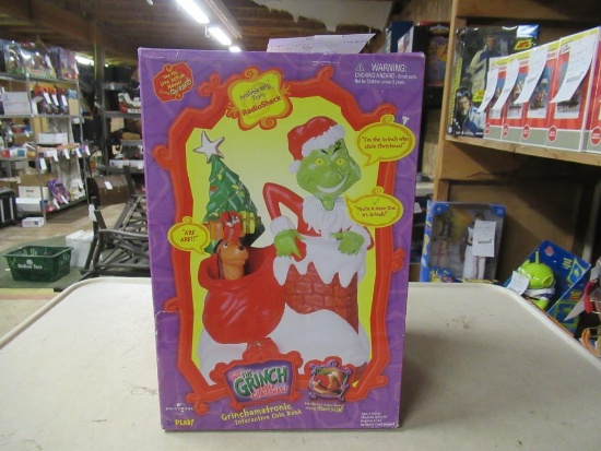 Grinch Interactive Coin Bank
