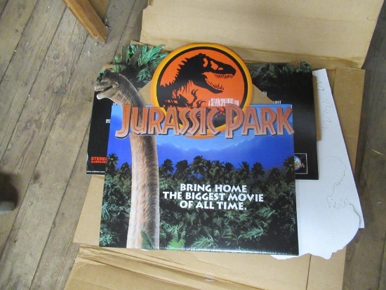 Jurassic Park Cardboard Display