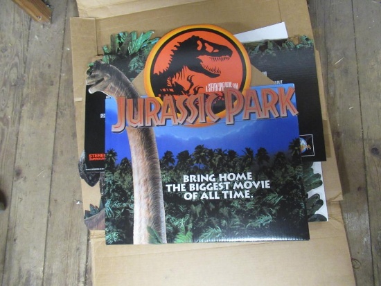 Jurassic Park Cardboard Display