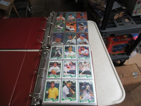 2 Binders of Sports Cards