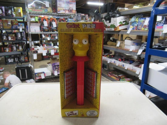 Talking Bart Simpson Giant PEZ Dispenser
