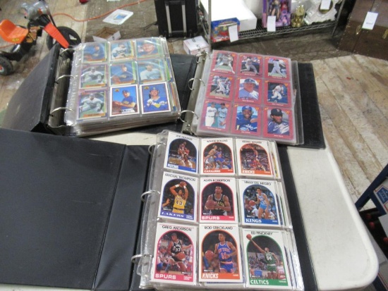 3 Binder of Sports Cards