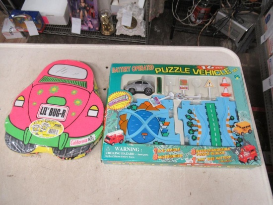 Battery Operated Puzzle Vehicle & more
